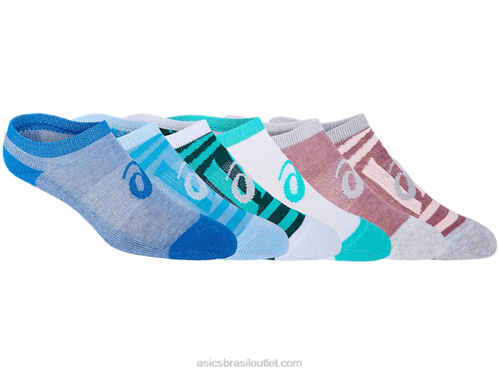invasão da juventude não comparência 462T1886 sal rosa/água digital/vidro do mar Asics