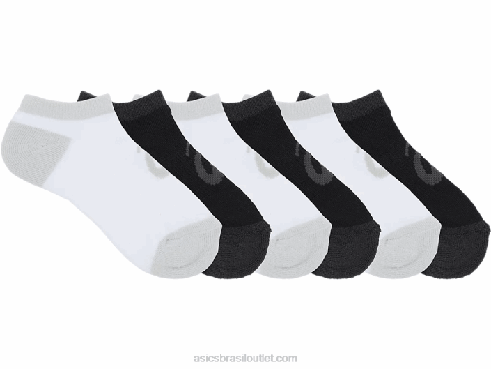 invasão da juventude não comparência 462T4229 perf preto/bril branco Asics