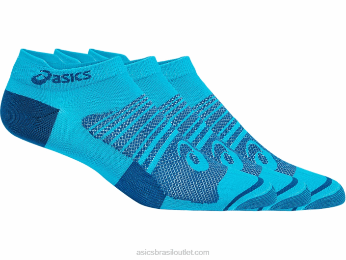 lyte rápido masculino mais 3pk 462T1026 lagoa/azul marinho profundo Asics