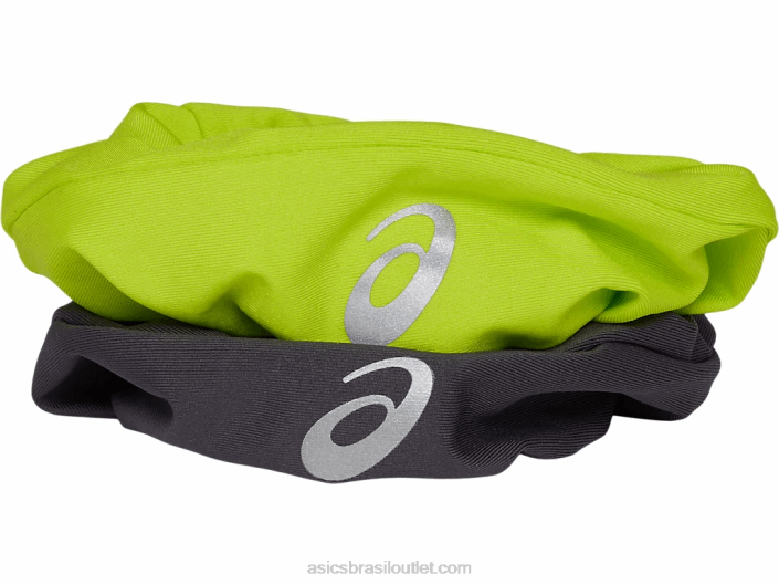o novo scrunchie forte reaproveitado 462T2994 uau/cinza aço Asics