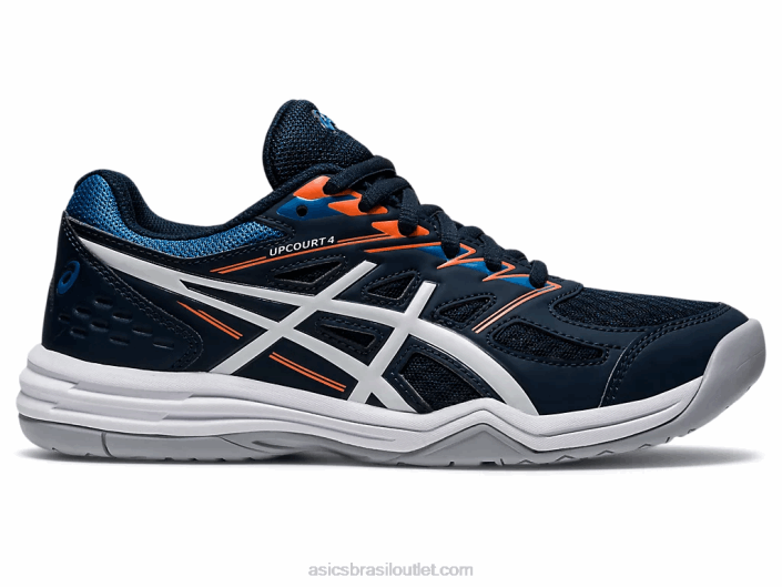 escola de 4ª série upcourt 462T4425 francês azul/branco Asics