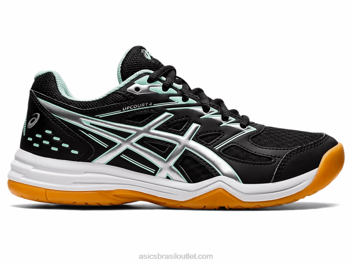 escola de 4ª série upcourt 462T4456 gelo preto/fresco Asics