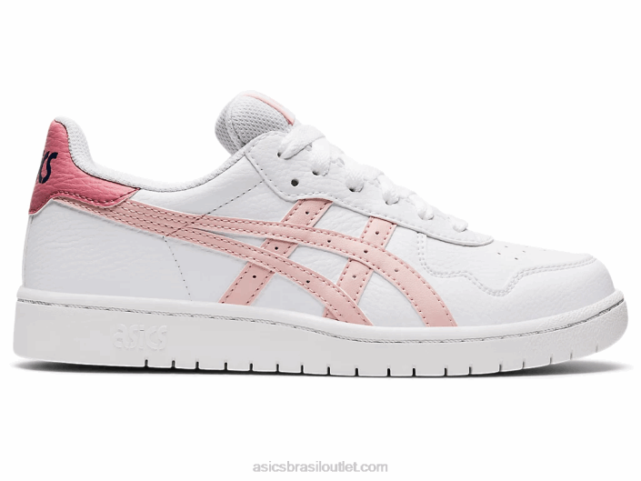 escola primária do japão 462T4444 pêssego branco/gengibre Asics