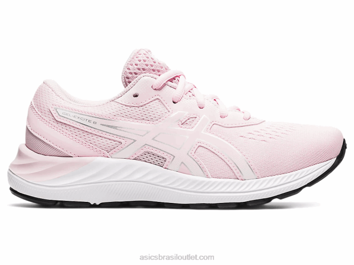 gel-excite escola de 8ª série 462T4527 sal rosa/prata pura Asics