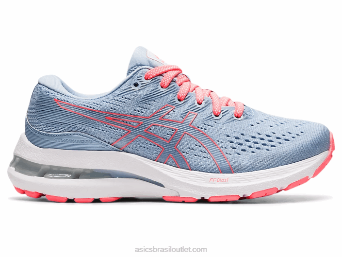 gel-kayano escola de 28 anos 462T4530 névoa/branco Asics