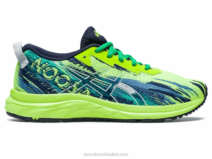 gel-noosa tri 13ª série 462T4244 perigo verde/céu Asics