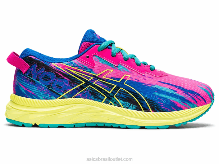 gel-noosa tri 13ª série 462T4484 rosa glo/sour yuzu Asics