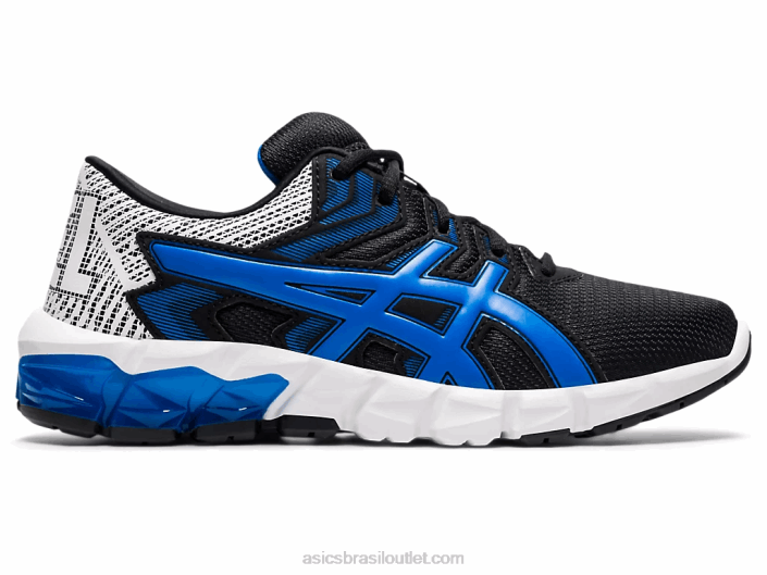 gel-quantum 90 2ª série 462T4561 preto/azul elétrico Asics