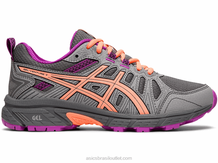 gel-venture escola 7 série 462T4569 metrópole/preta Asics