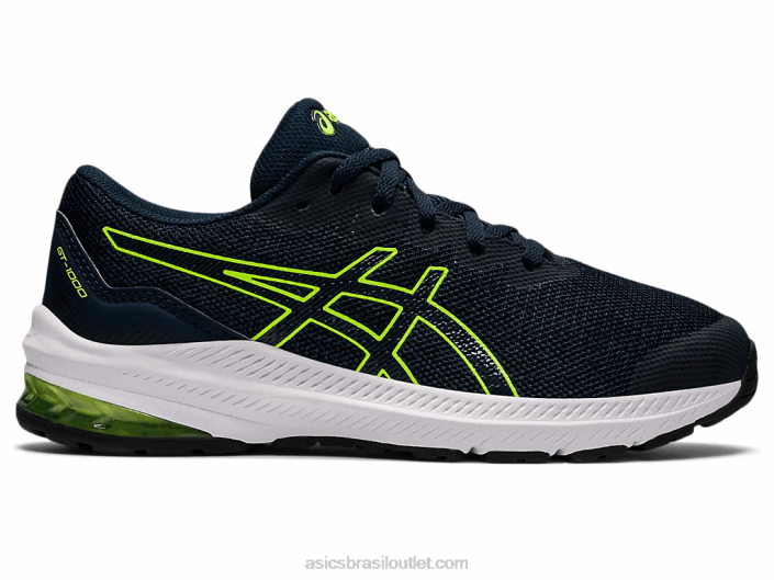 gt-1000 11ª série 462T4405 azul francês/verde perigoso Asics