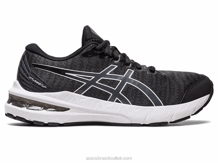 gt-2000 11ª série 462T4333 preto/cinza portador Asics