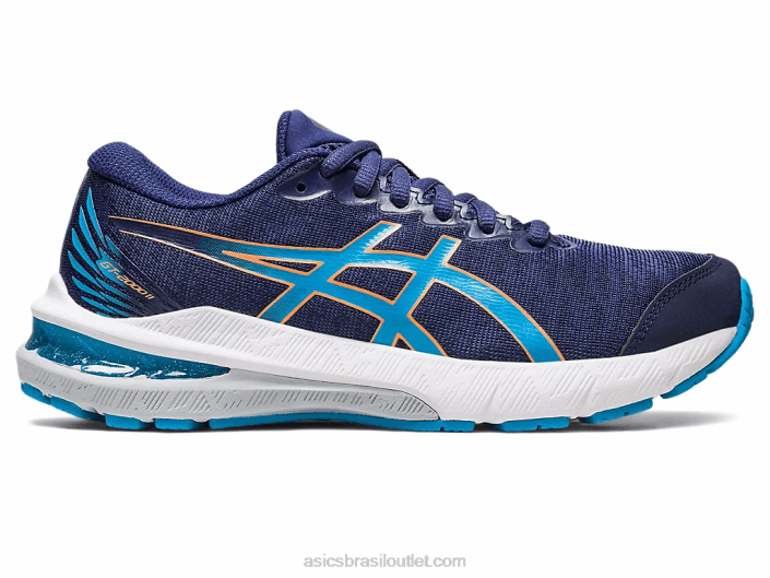 gt-2000 11ª série 462T4336 azul índigo/azul ilha Asics