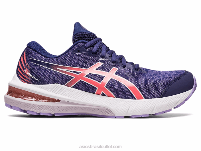 gt-2000 11ª série 462T4337 azul índigo/mamão Asics