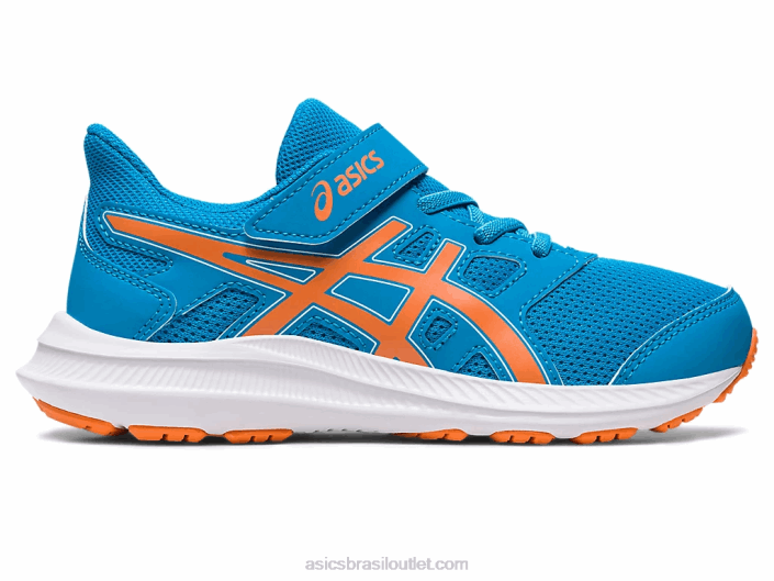 jolt 4 pré-escola 462T4261 ilha azul/sol pêssego Asics