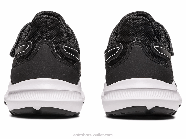 jolt 4 pré-escola 462T4262 Preto branco Asics