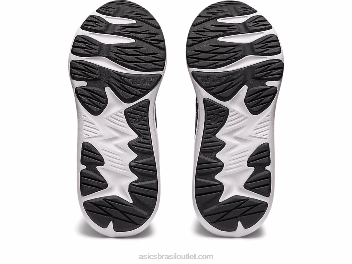 jolt 4 pré-escola 462T4262 Preto branco Asics