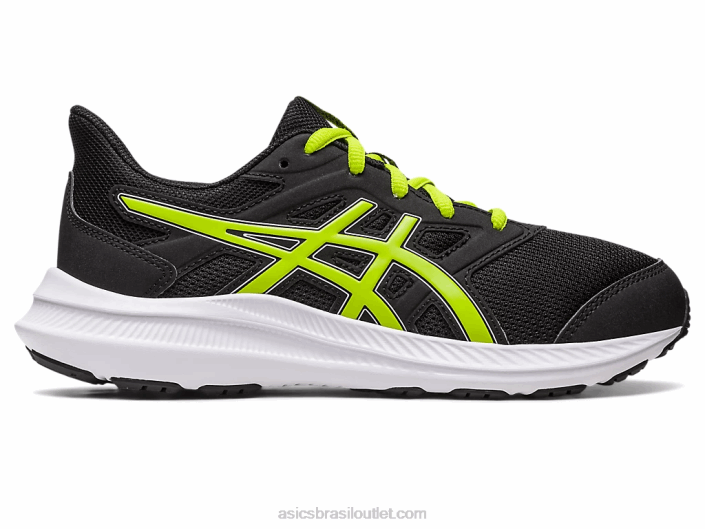 jolt escola 4 série 462T4268 raspas de limão preto Asics