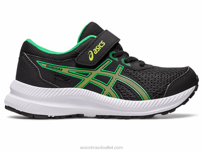 conte 8 pré-escola 462T4243 raspas de limão preto Asics