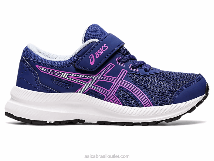 conte 8 pré-escola 462T4396 mergulho azul/orquídea Asics