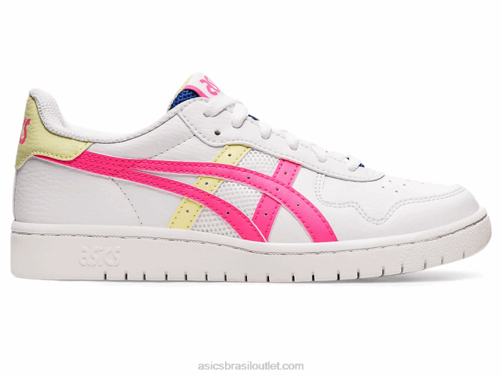 escola primária do japão 462T4415 branco/rosa quente Asics