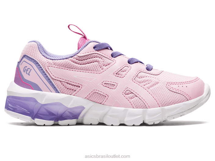 gel-quantum 90 3 pré-escolar 462T4362 algodão doce/branco Asics