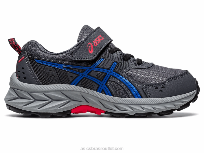 gel-venture 9 pré-escola 462T4217 transportadora cinza/azul atum Asics