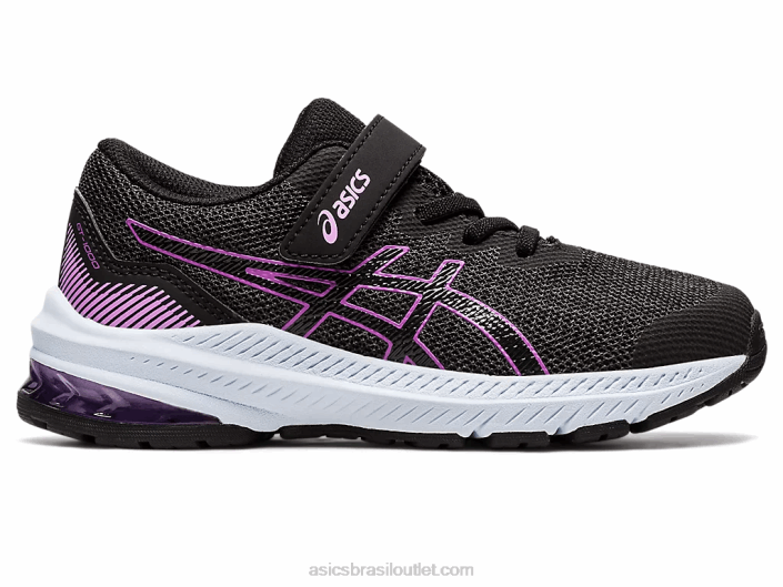 gt-1000 11 pré-escola 462T4369 cinza grafite/orquídea Asics