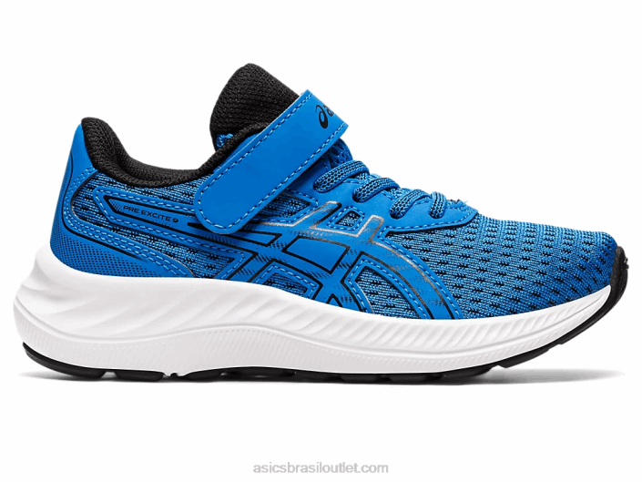 pré excite 9 pré-escola 462T4339 azul elétrico/preto Asics