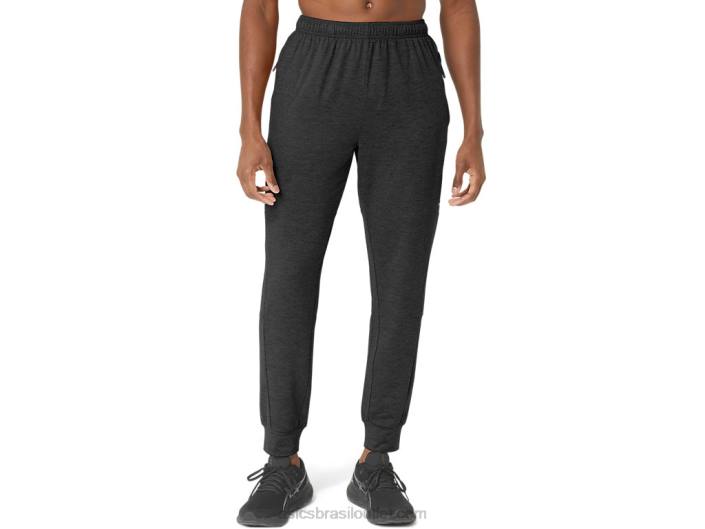 calça tecnológica masculina 2.0 462T295 corante espacial cinza grafite Asics