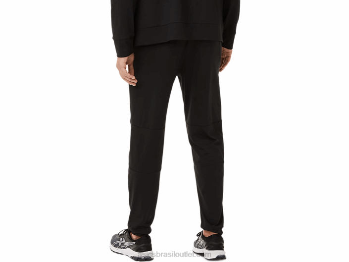 jogger tecnológico masculino 462T2032 desempenho preto Asics