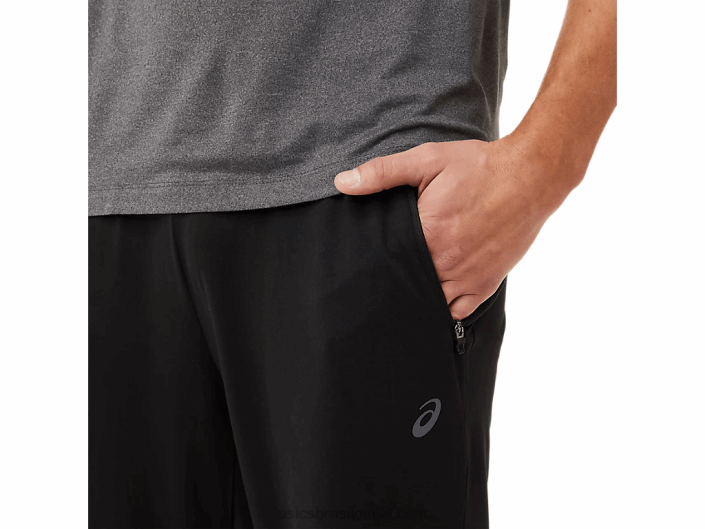 jogger tecnológico masculino 462T2032 desempenho preto Asics