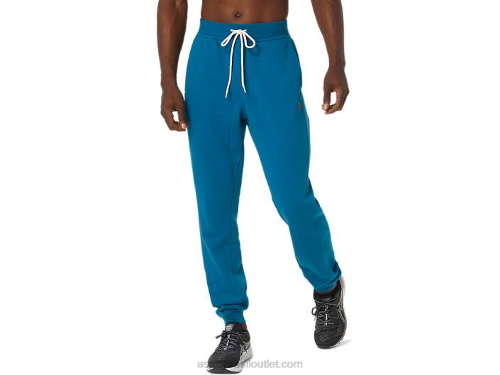 m sunday sana fleece jogger 462T820 cerceta do mar profundo Asics