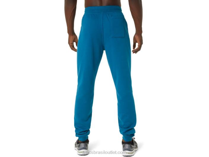 m sunday sana fleece jogger 462T820 cerceta do mar profundo Asics
