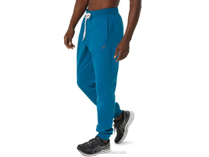 m sunday sana fleece jogger 462T820 cerceta do mar profundo Asics