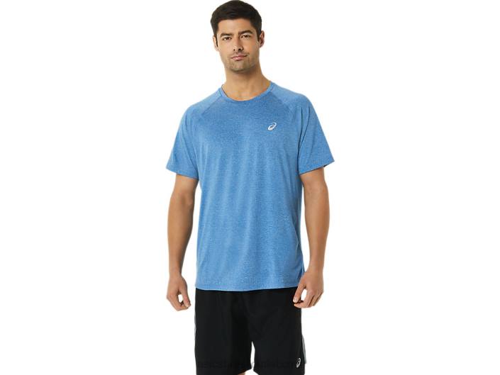 manga curta lyte pronto para homem 462T1426 urze do passeio do lago Asics