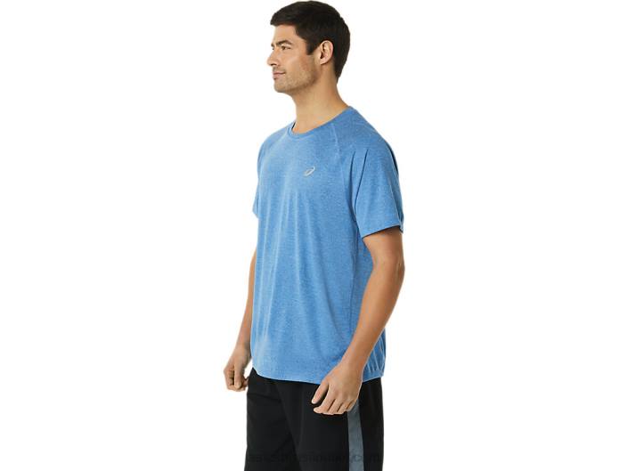 manga curta lyte pronto para homem 462T1426 urze do passeio do lago Asics
