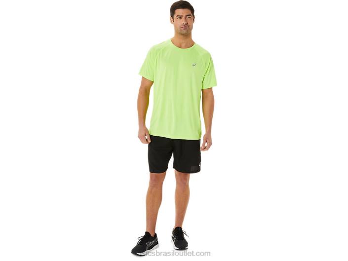 manga curta lyte pronto para homem 462T1453 perigo urze verde Asics