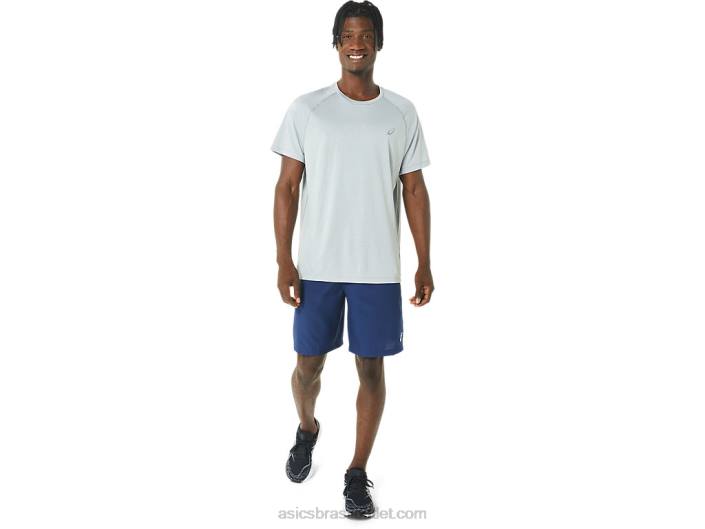 manga curta lyte pronto para homem 462T226 urze cinza claro Asics
