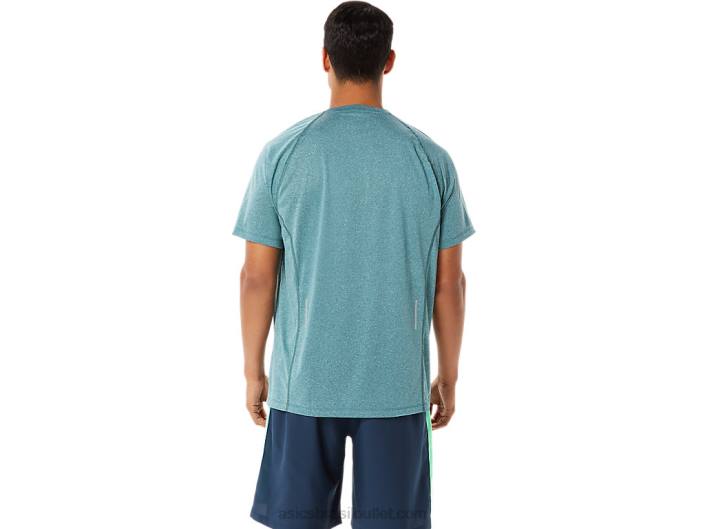 manga curta lyte pronto para homem 462T944 urze de pinheiro de veludo Asics