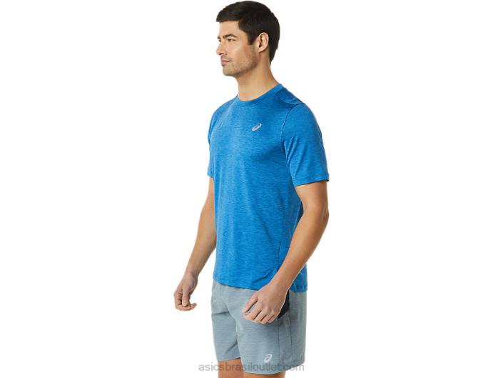 manga curta pr lyte masculina 462T1365 urze do passeio do lago Asics