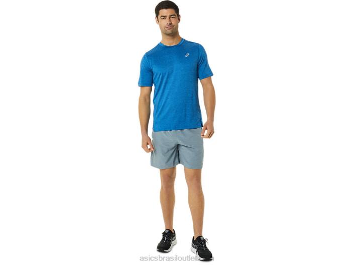 manga curta pr lyte masculina 462T1365 urze do passeio do lago Asics
