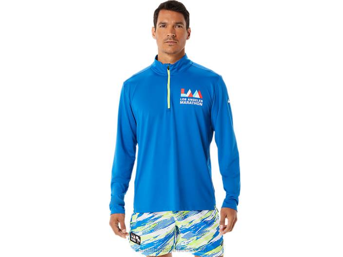 meia zip lam pronto para homem 462T1339 lago drive/hazard green Asics