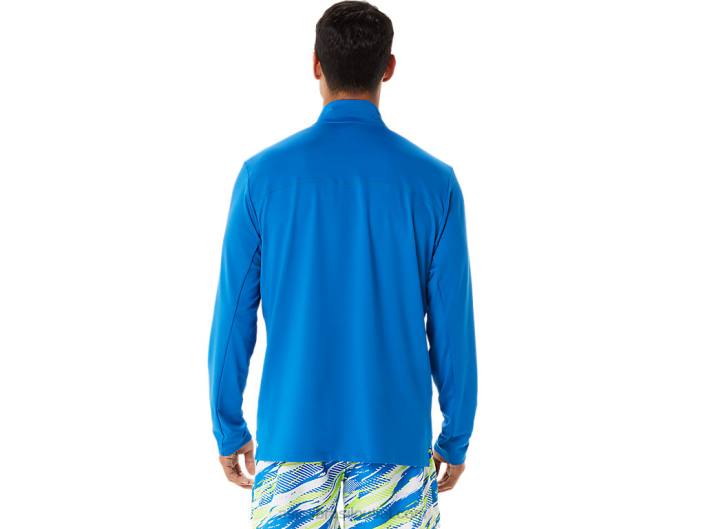 meia zip lam pronto para homem 462T1339 lago drive/hazard green Asics