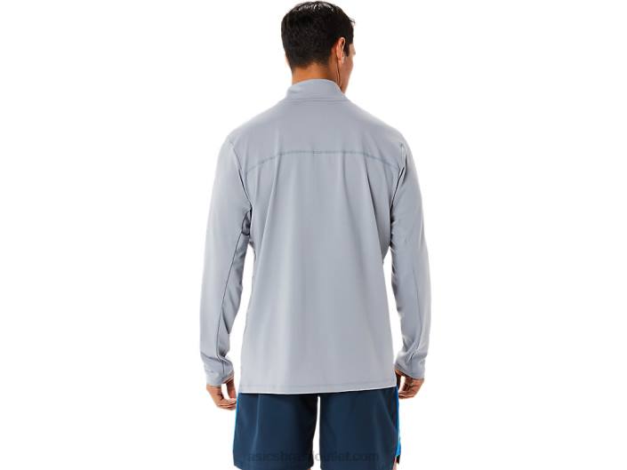 meia zip lam pronto para homem 462T1340 passeio de folha de rocha/lago Asics