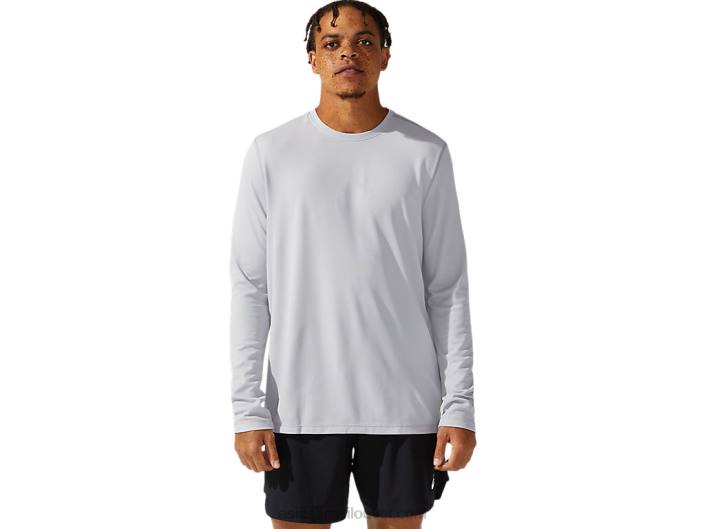 pronto-conjunto masculino ii manga longa 462T1095 cinza médio Asics