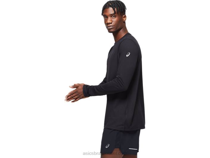 pronto-conjunto masculino ii manga longa 462T842 desempenho preto Asics