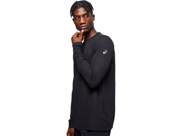 pronto-conjunto masculino ii manga longa 462T842 desempenho preto Asics
