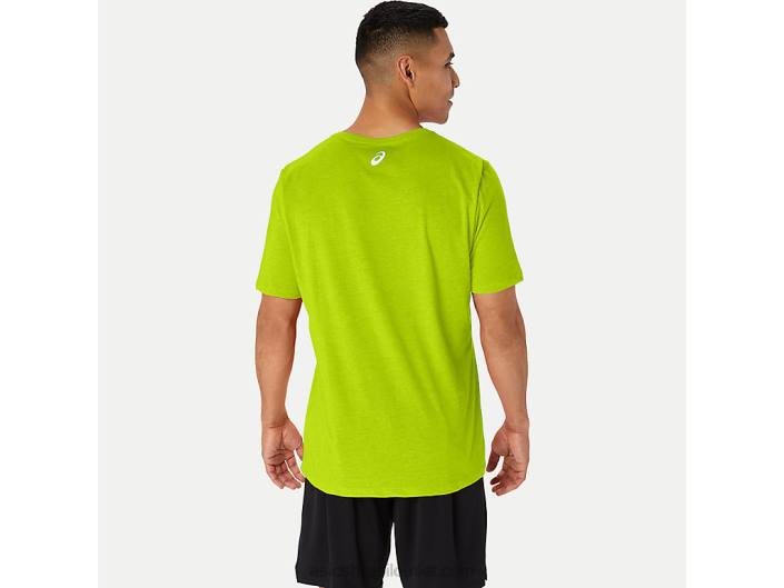 propriedade de manga curta de camiseta esportiva 462T14 raspas de limão Asics
