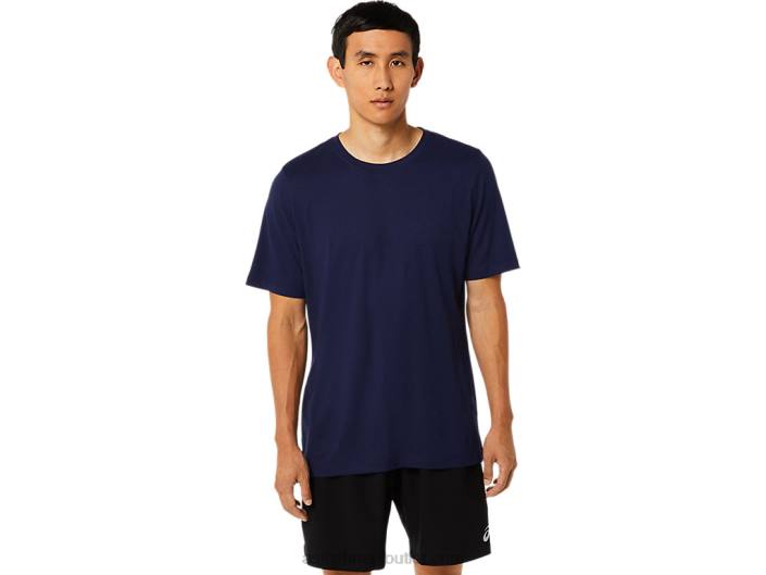 top de manga curta hthr tech para homem 462T1811 casaco de urze Asics