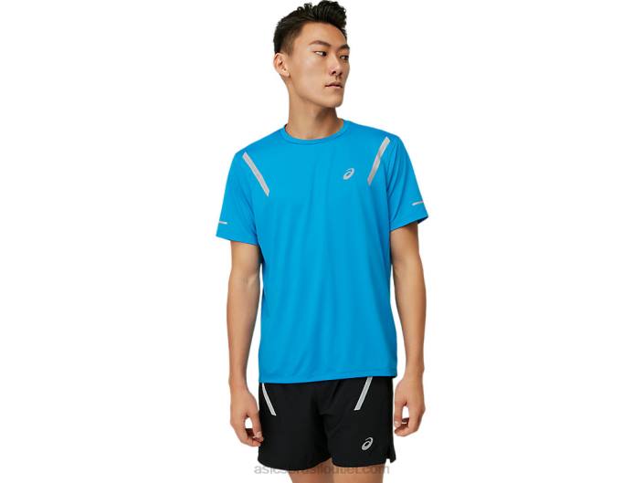 top de manga curta lite-show masculino 462T1674 azul elétrico Asics